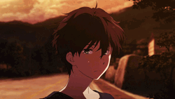 Oreki Houtarou Hair Blown GIF