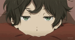 Oreki Houtarou Lazy Weekend GIF
