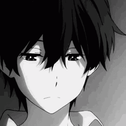 Oreki Houtarou Looking Up GIF