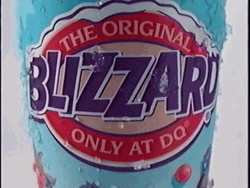 Original Dairy Queen Blizzard Flavor GIF