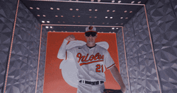 Orioles Austin Hays Entrance GIF