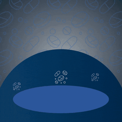 Ort On Blue Circle GIF