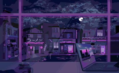 Osaka Lofi Banner GIF