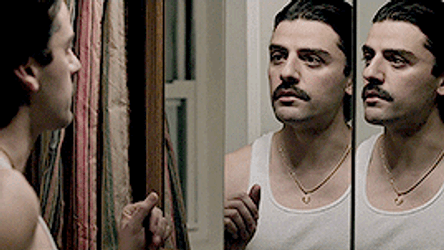 Oscar Isaac Mirror GIF