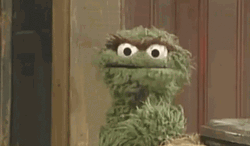 Oscar The Grouch Mad & Annoyed GIF
