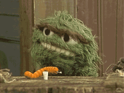 Oscar The Grouch Talking With Full Teeth GIF