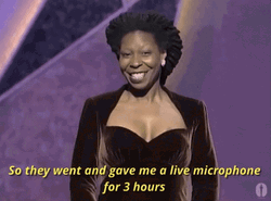 Oscars Host Whoopi Goldberg GIF