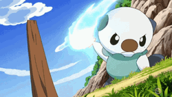 Oshawott Pokemon Spinning Dungeon GIF