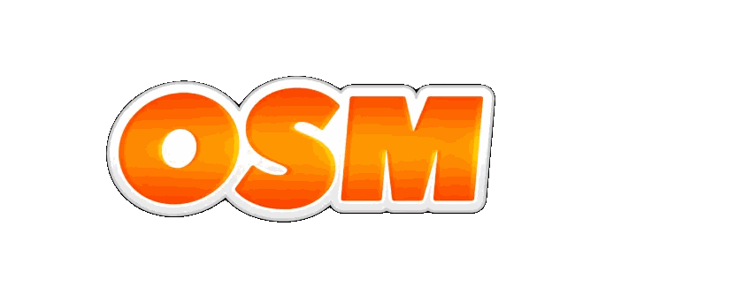 OSM Like A Boss Golden Trophy Logo Sticker