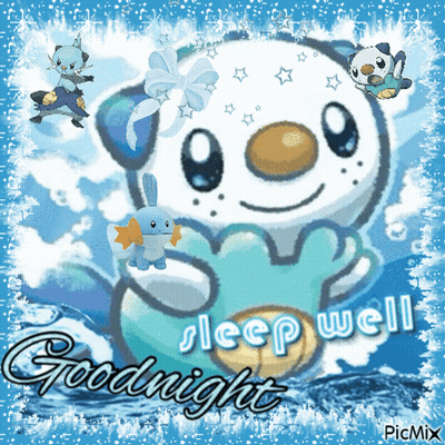 Otter Saying Sleep Well GIF