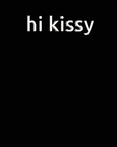 Otter Wrapped In Blanket Saying Hi Kissy GIF