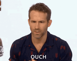 Ouch Ryan Reynolds Ooh Eeh GIF