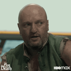 Our Flag Means Death Pete Shocked Reaction GIF