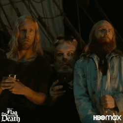 Our Flag Means Death Pirates Head Turning GIF