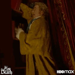 Our Flag Means Death Stede Bonnet Books Falling GIF
