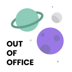 Out Of Office Animated Planets GIF