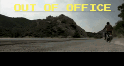 Out Of Office Bikers On The Road GIF