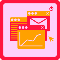 Out Of Office Closing Computer Windows GIF