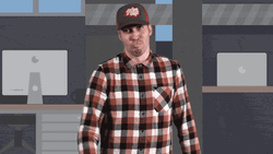 Out Of Office Man Walking Away GIF