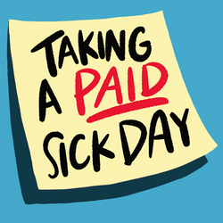 Out Of Office Sticky Note GIF