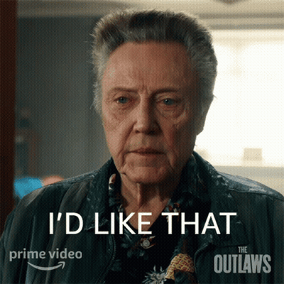 Outlaws Poster Man In Leather Jacket GIF