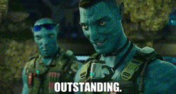 Outstanding Miles Quaritch GIF