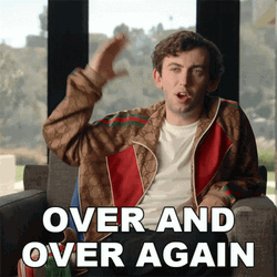 Over And Over Again GIF