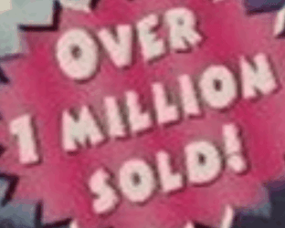 Over One Million Sold GIF