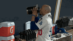 Overflow Drinking Water Bottle GIF