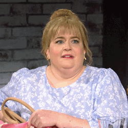 Overwhelmed Aidy Bryant GIF