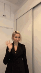 Overwhelmed Feeling Of A Lady GIF