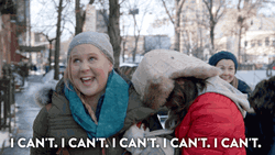 Overwhelmed Girl Keep Saying I Can't GIF