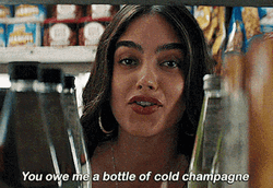Owe Me Bottle Of Cold Champagne GIF