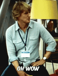 Owen Wilson Wow Amazed GIF