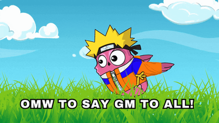 Owl Naruto Running GIF