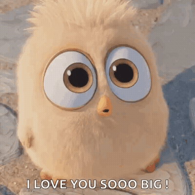 Owl Sticking Tongue Out 'I Love You Sooo Big GIF