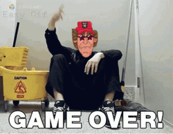 Oyun Bitti Loser Game Over  GIF