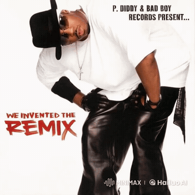 P. Diddy & Bad Boy Records Present We Invented The Remix Album Cover GIF
