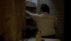 Pablo Escobar Burning Fireplace GIF