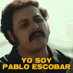 Pablo Escobar Introducing Himself GIF