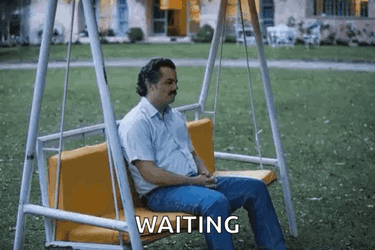 Pablo Waiting Patiently GIF