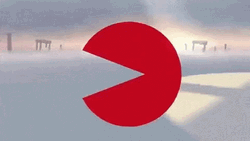 Pac Man Transformation Animation GIF