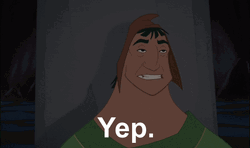 Pacha Agreeing Yep GIF