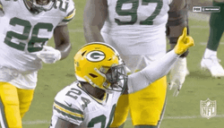 Packers Christian Watson Running Celebration GIF