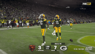 Packers Vs Bears On Fox NFL GIF