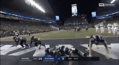 Packers Vs Seahawks Football Game GIF