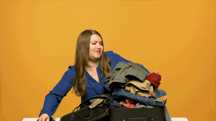 Packing Bags Suitcase GIF