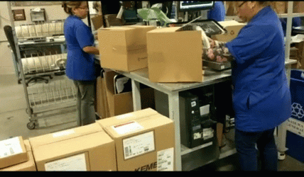 Packing Worker GIF