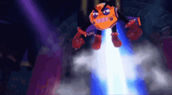 Pacman Finally Face His Enemy GIF