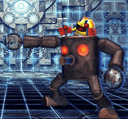 Pacman Going Out On His Suit GIF